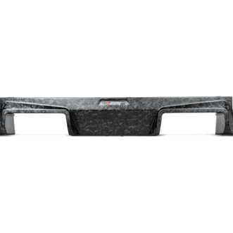 Akrapovic Rear Chopped Carbon Fibre Diffuser - Matte