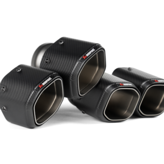 Akrapovic Tail Pipe Set Hexagonal (Carbon) - BMW M5 (G90, G99)