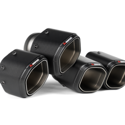 Akrapovic Tail Pipe Set Hexagonal (Carbon) - BMW M5 (G90, G99)